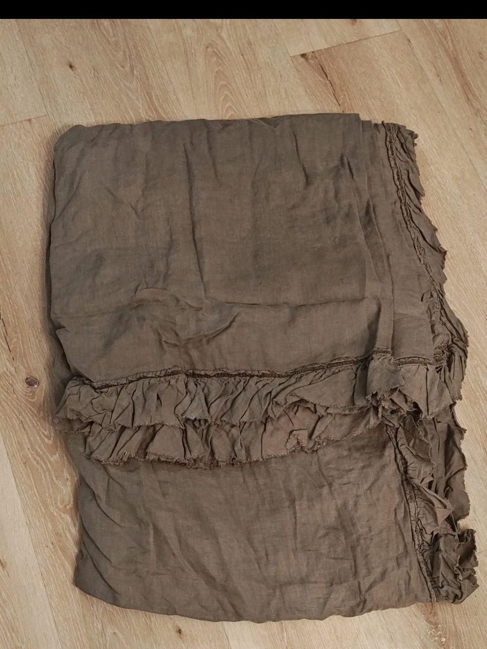 Luxury Bella Notte Linen Alysa King Duvet